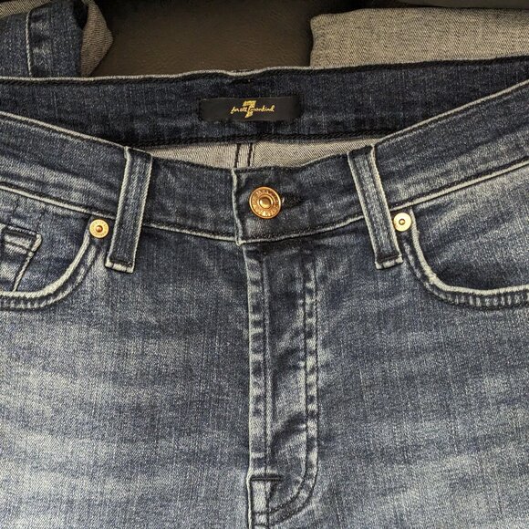 Left hand button fly 7fam - Josefina Ankle Jean - sz.27 - Picture 9 of 16